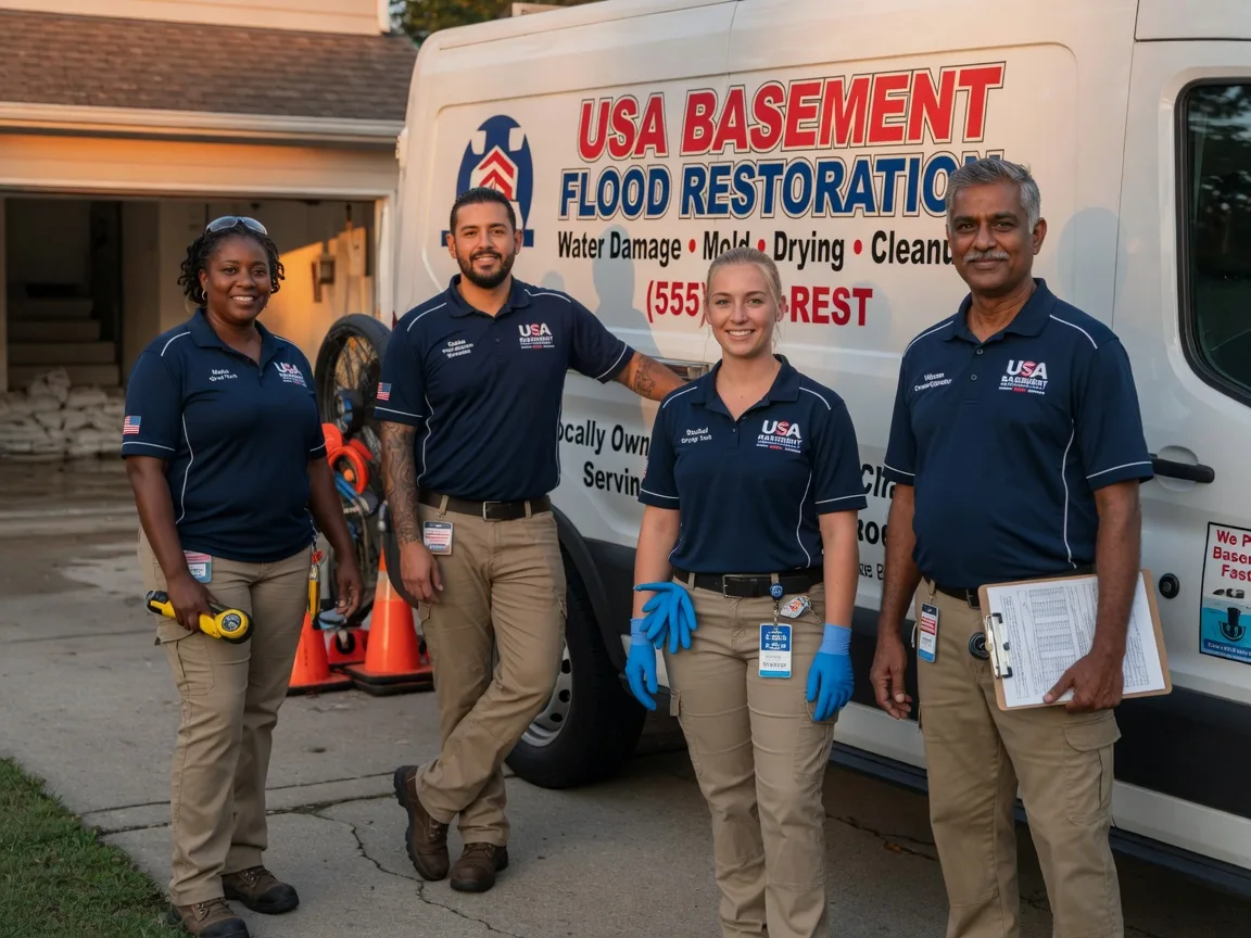 Basement Flood Cleanup company in Zanesfield, OH